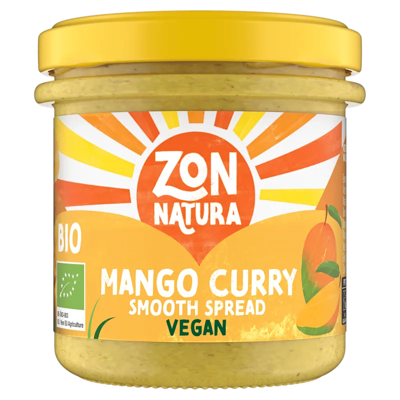Zonnatura Smooth spread Mango-Curry