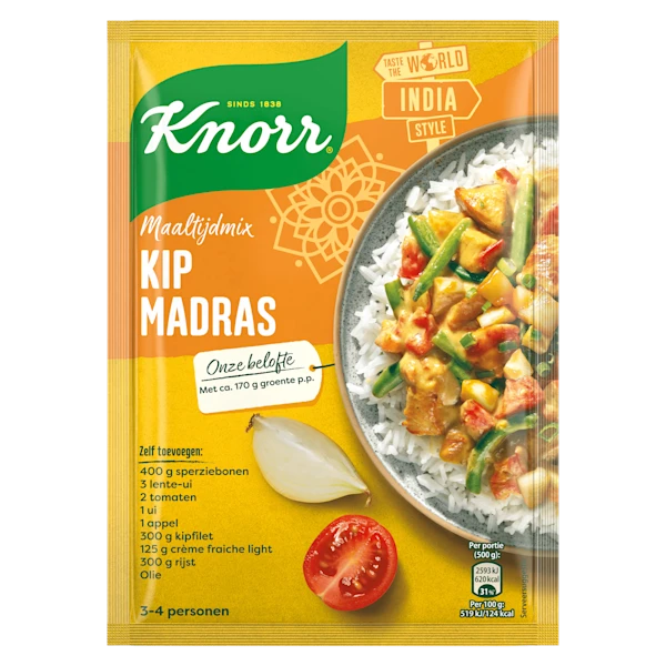 Knorr Maaltijdmix Kip Madras