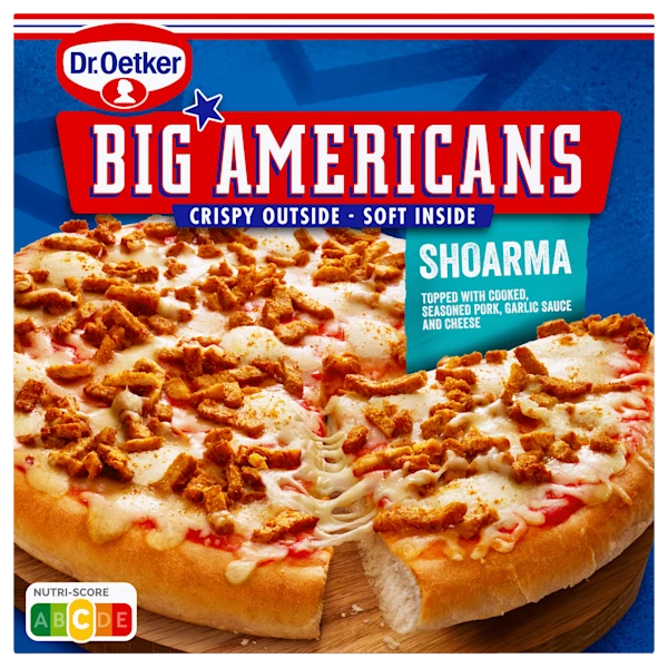 Dr. Oetker Big Americans pizza Shoarma