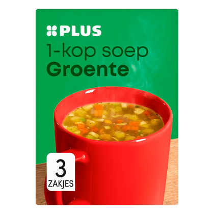 1 kops soep groenten