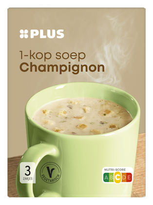 1 kops soep champignon