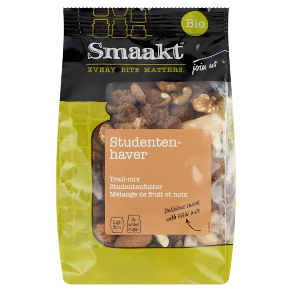Smaakt Studentenhaver biologisch