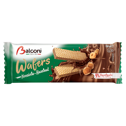 Hazelnut wafers