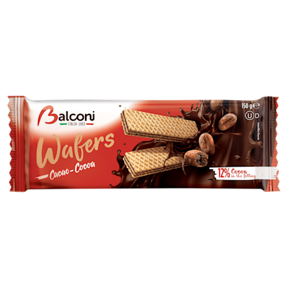 Cocoa wafers