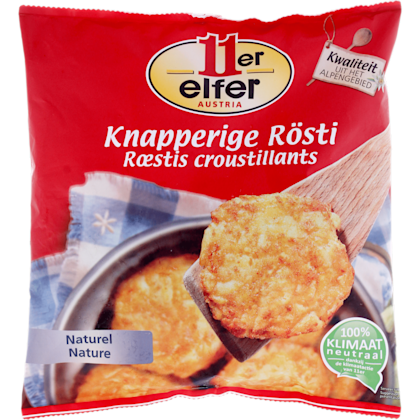 Knapperige rosti
