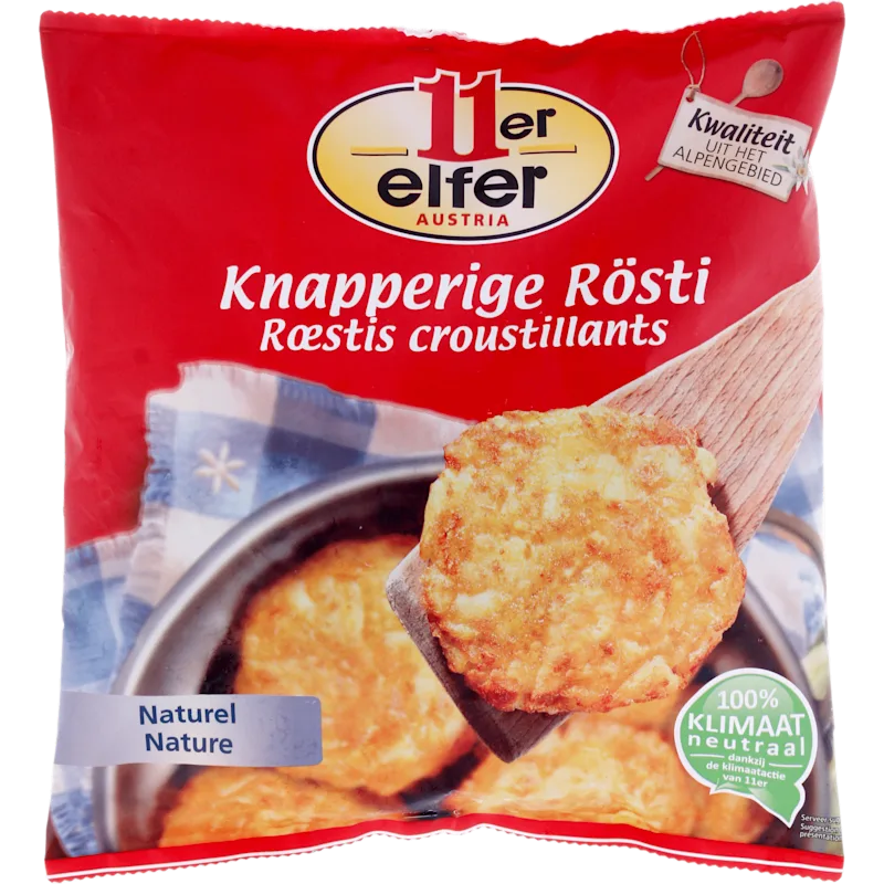 11Er Knapperige rosti