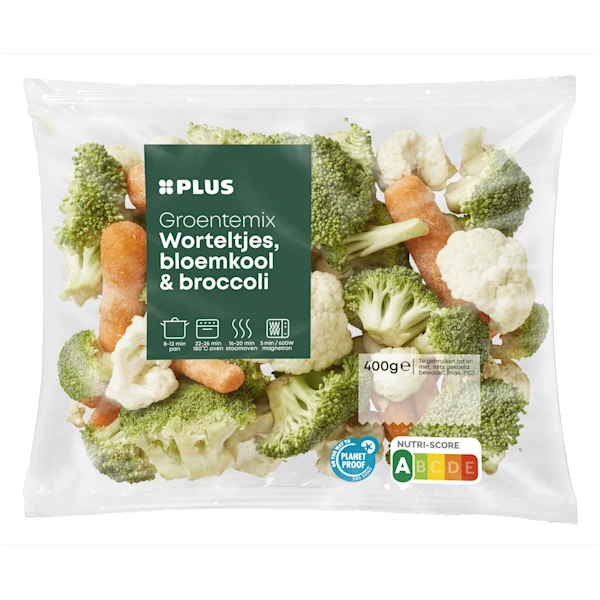 PLUS Groentemix broccoli wortel bloemkool