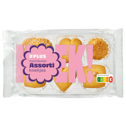 PLUS Koekjes assorti roomboter