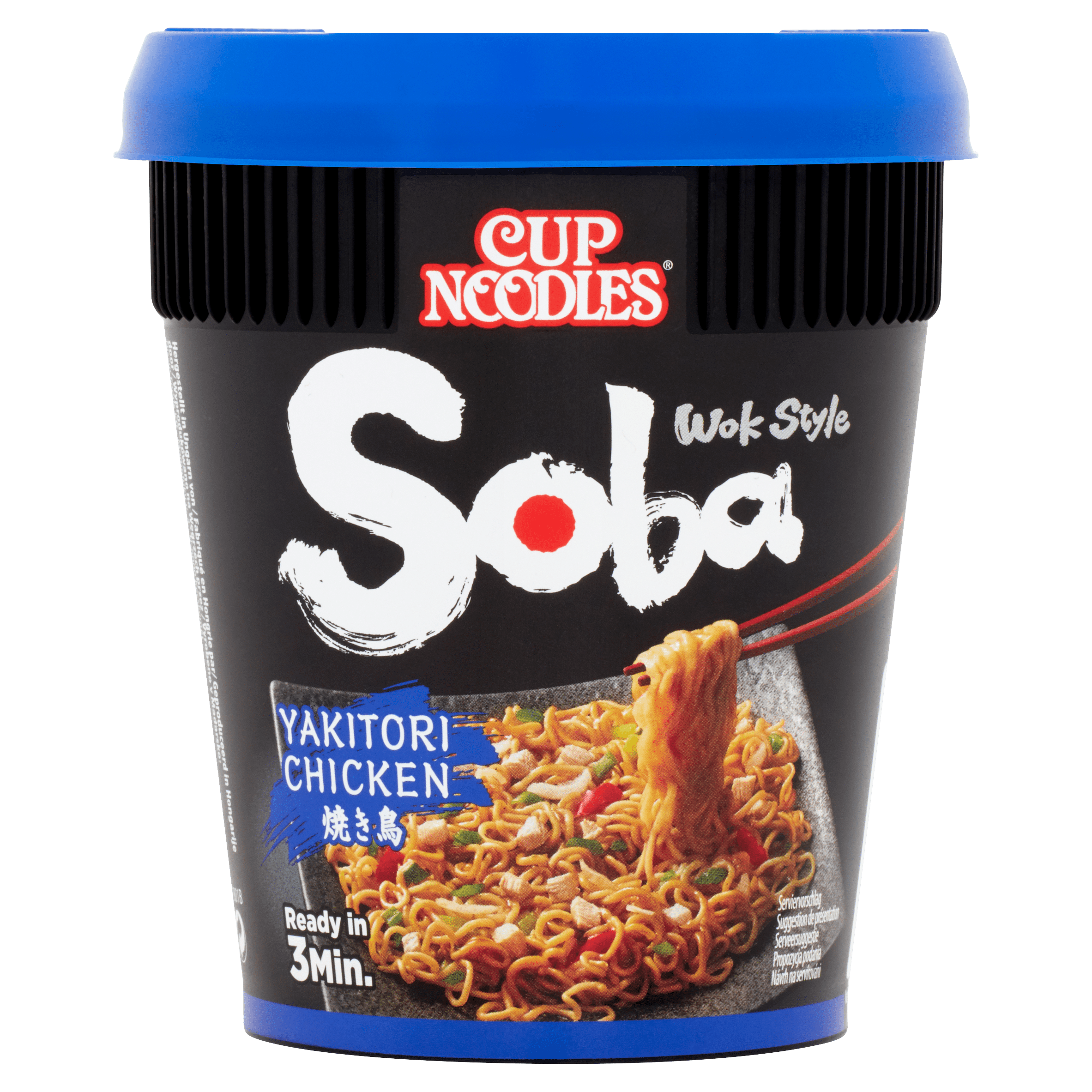 Soba cup Yakitori chicken