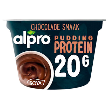 Plantaardige protein pudding chocolate