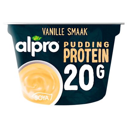 Plantaardige protein pudding vanille