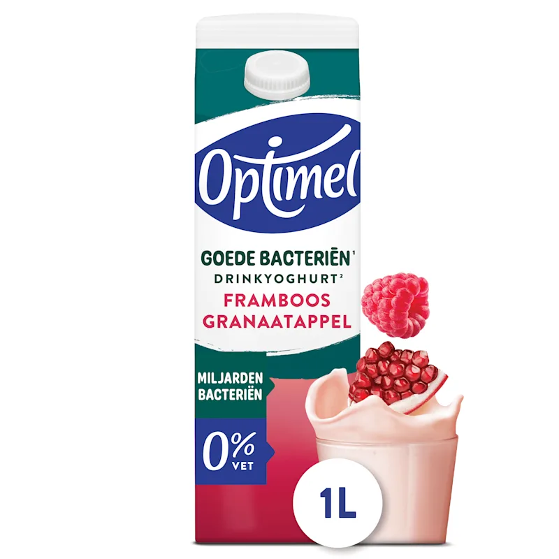 Optimel Goede Bacteriën drinkyoghurt Framboos
