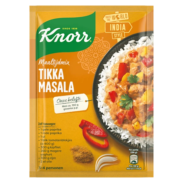 Knorr Maaltijdmix Tikka Masala