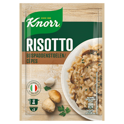Knorr Risotto Bospaddenstoelen
