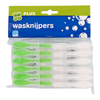 Wasknijpers plastic