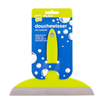 Douchewisser met zuignap