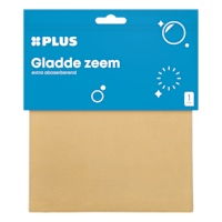 PLUS Gladde synthetische zeem