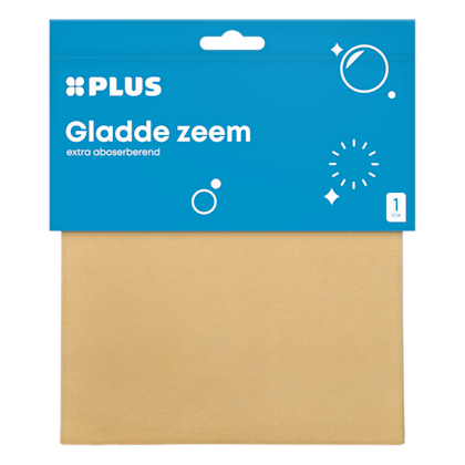 Gladde synthetische zeem