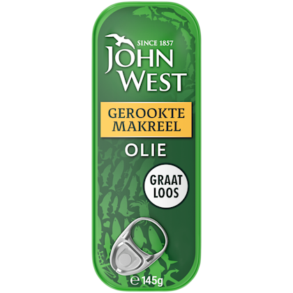 Makreelfilets zonnebloemolie gerookt