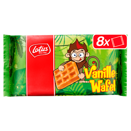 wafel vanille aap