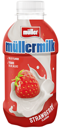 Milk strawberry