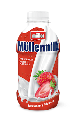 Milk strawberry