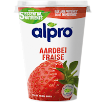 Alpro Plantaardige Variatie Yoghurt Aardbei
