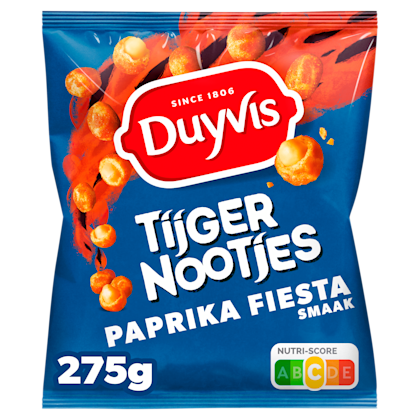 Tijgernootjes fiesta paprika