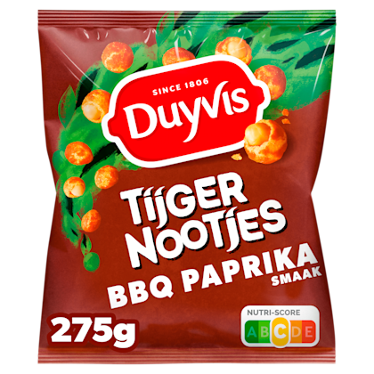 Tijgernootjes bbq paprika