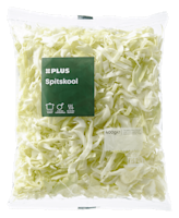 PLUS Spitskool gesneden