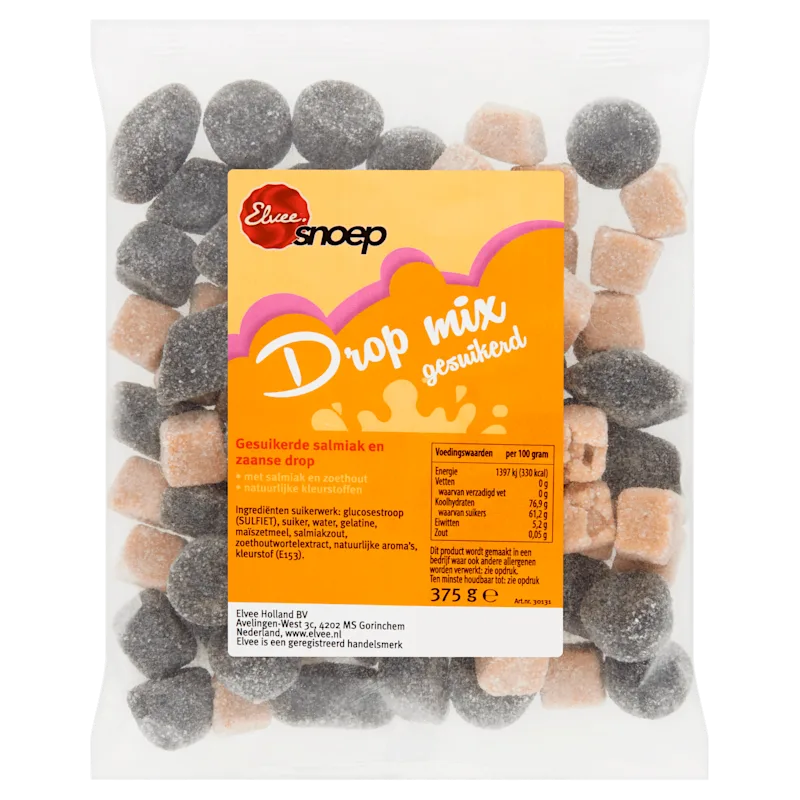 Elvee Dropmix gesuikerd