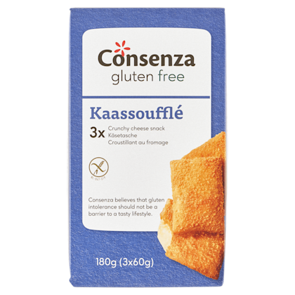 Glutenvrij kaassoufflé bio 3st - PLUS