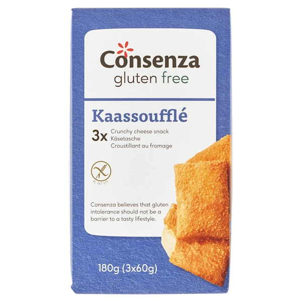 Consenza Glutenvrij kaassoufflé bio 3st