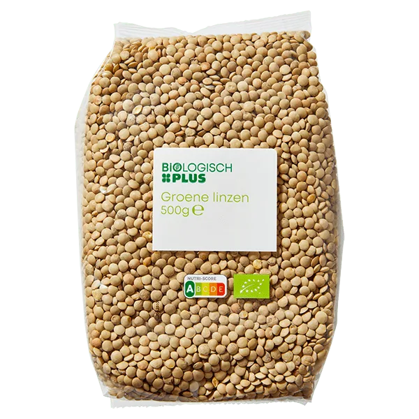 Biologisch PLUS Groene linzen biologisch