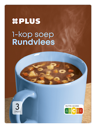 1-kops soep Rundvlees