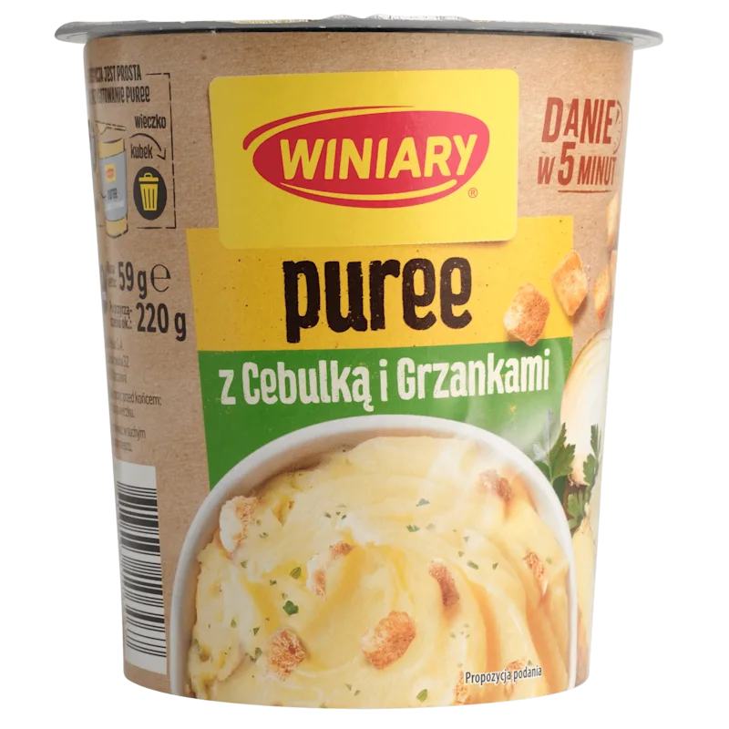 Winiary Ziemniaki aardappelpuree ui croutons