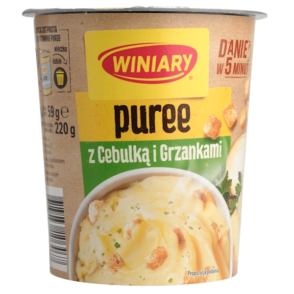 Winiary Ziemniaki aardappelpuree ui croutons