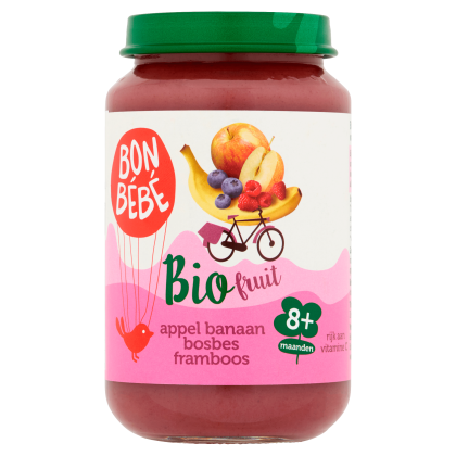 Bio 8mF0803 appel banaan bosbes framb