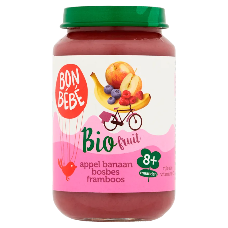 Bonbebe Bio 8mF0803 appel banaan bosbes framb
