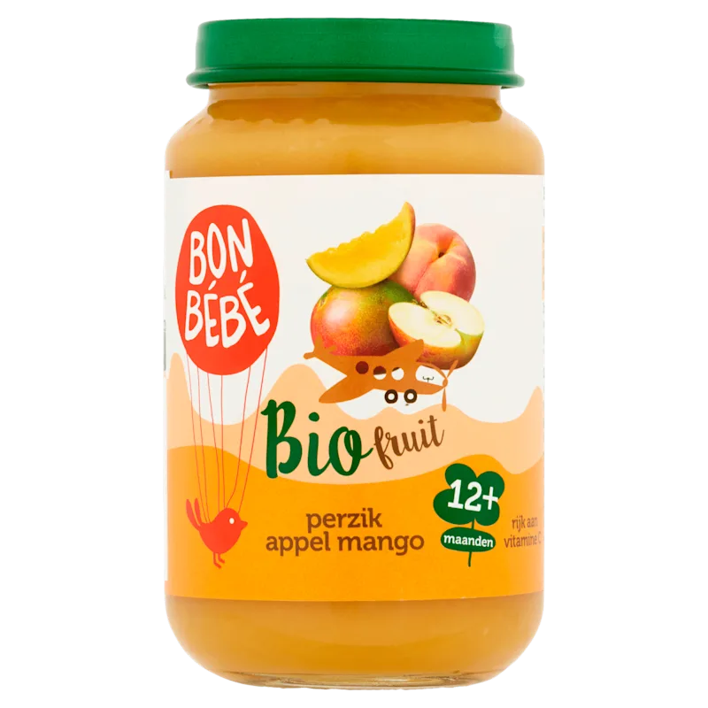 Bonbebe Bio 12+F1207 perzik appel mango