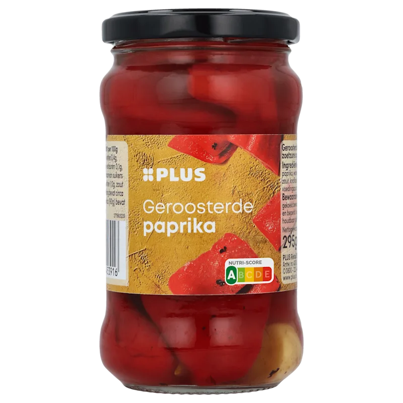 PLUS Geroosterde rode paprika