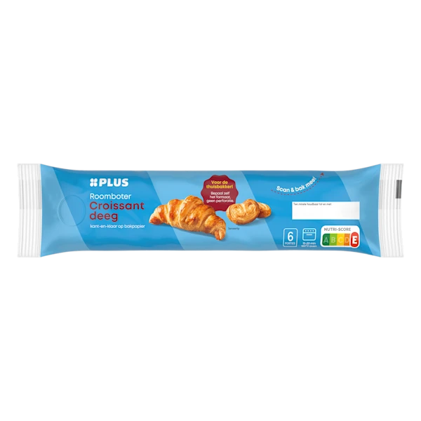 PLUS Roomboter croissantdeeg