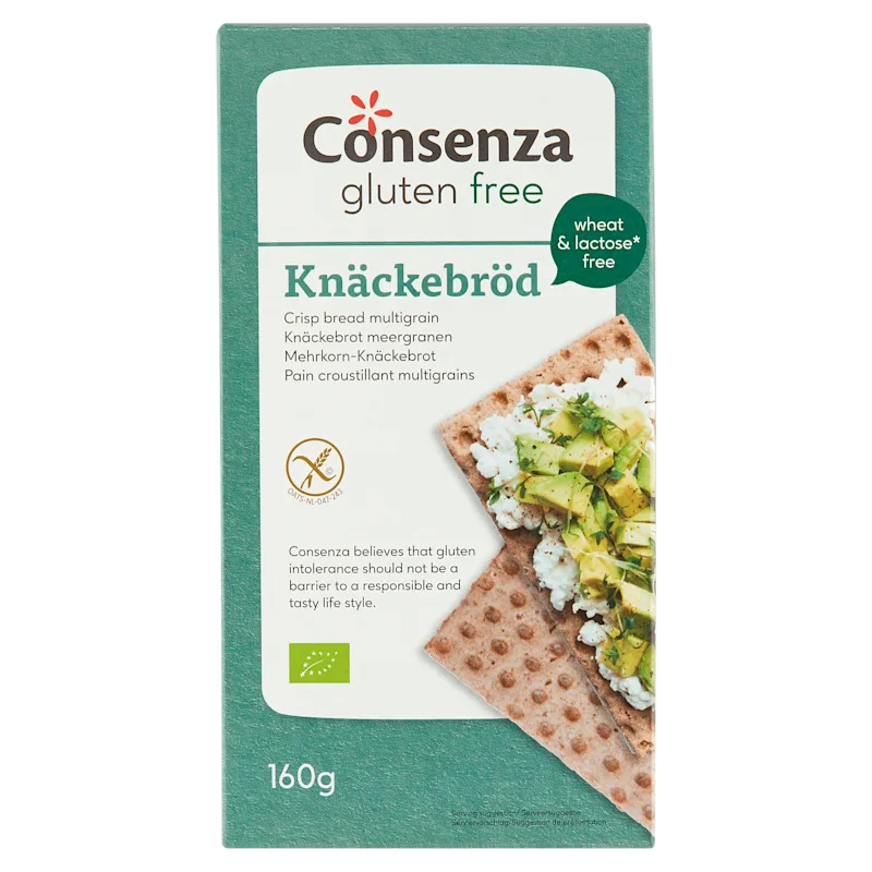 Consenza GV Knackebrod Meergranen - bio