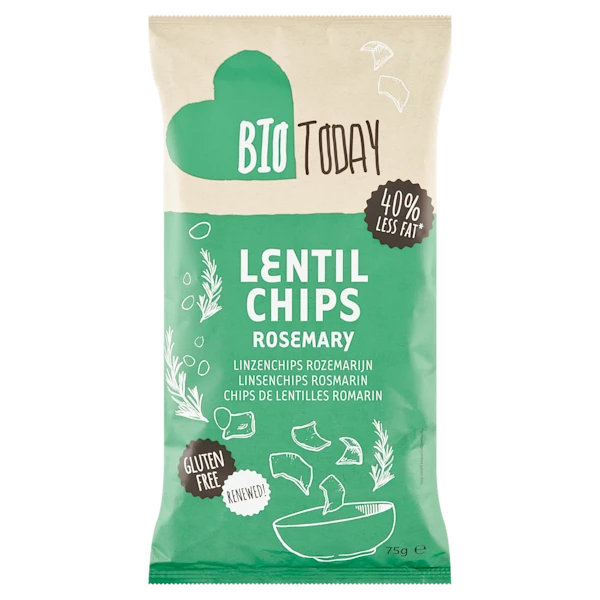 BioToday Linzenchips rosemary bio