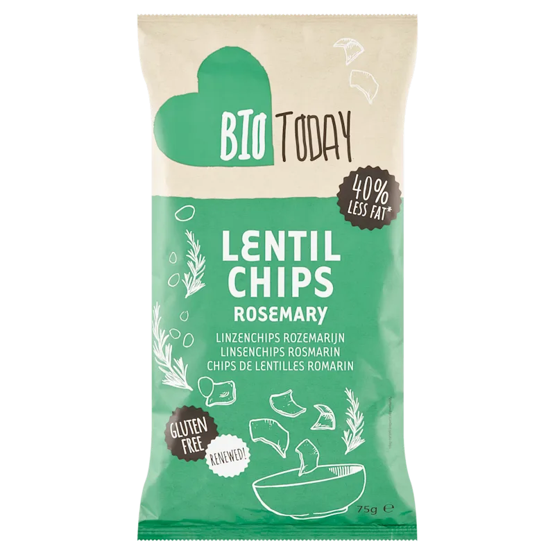 BioToday Linzenchips rosemary bio