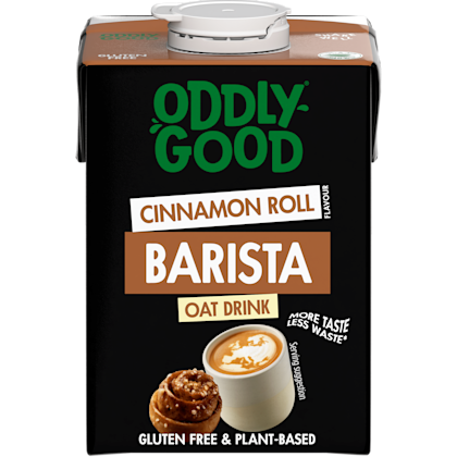 Barista cinnamon oat drink