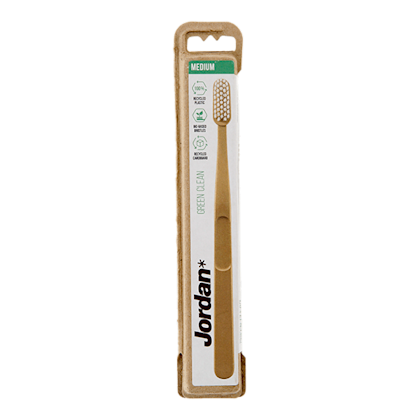 Green clean tandenborstel medium