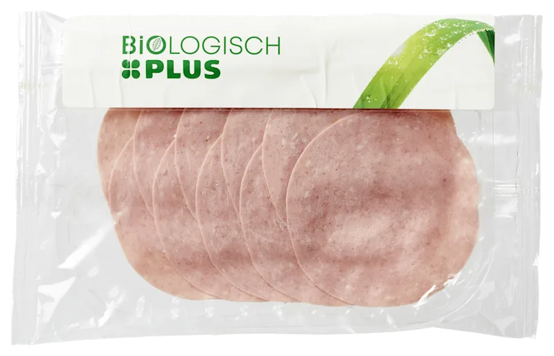 Biologisch PLUS Bio boterhamworst