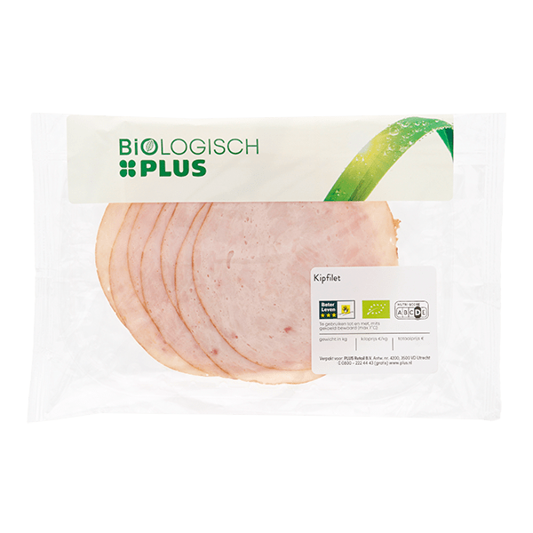 Biologisch Plus Bio Kipfilet Per 100 Gram