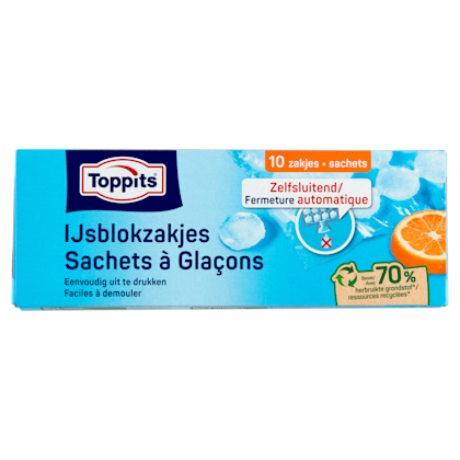 Ijsblokzakjes 10x19 blokjes